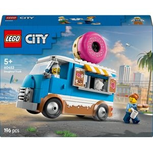 LEGO City: Furgoneta de gogosi 60452, 5 ani+, 196 piese