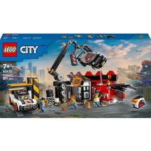 LEGO City: Cimitir de masini vechi 60472, 7 ani+, 871 piese