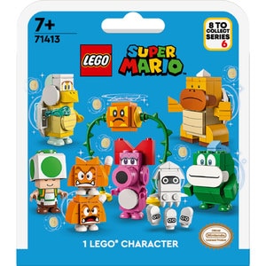LEGO Super Mario: Seria 6 - Pachete cu personaje 71413, 7 ani+, 52 piese
