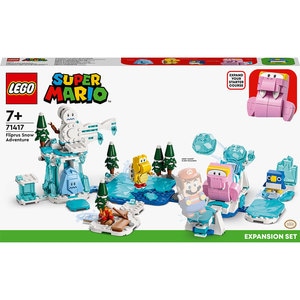 LEGO Super Mario: Set de extindere Morsel si aventura lui in zapada 71417, 7 ani+, 567 piese