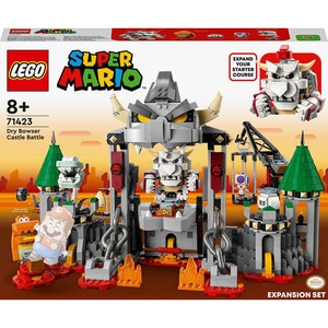 LEGO Super Mario: Batalia lui Dry Bowser - Set de extindere 71423, 8 ani+, 1321 piese