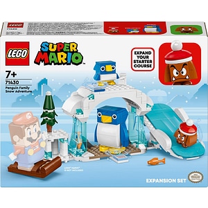 LEGO Super Mario: Set de extindere - Aventura in zapada a familiei penguin 71430, 7 ani+, 228 piese