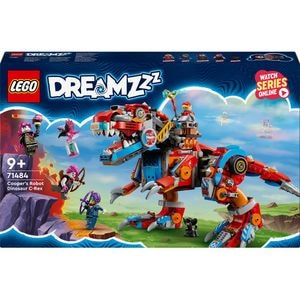 LEGO DREAMZzz: Dinozaurul robot C-Rex al lui Cooper 71484, 9 ani+, 917 piese