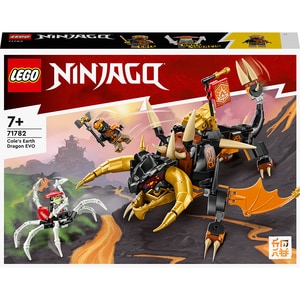 LEGO Ninjago: Dragonul de pamant EVO al lui Cole 71782, 7 ani+, 285 piese