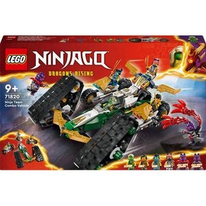 LEGO Ninjago: Vehicul combinat al echipei ninja 71820, 9 ani+, 576 piese