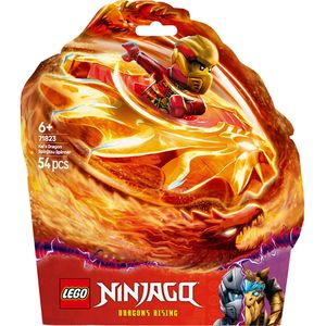 LEGO Ninjago: Dragonul Spinjitzu rotitor al lui Kai 71823, 6 ani+, 54 piese