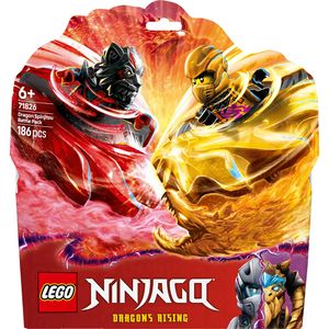 LEGO Ninjago: Pachet de lupta cu dragoni Spinjitzu 71826, 6 ani+, 186 piese