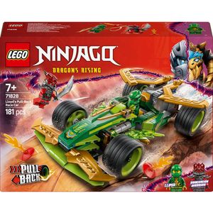 LEGO Ninjago: Masina de curse cu motor cu arc a lui Lloyd 71828, 7 ani+, 181 piese