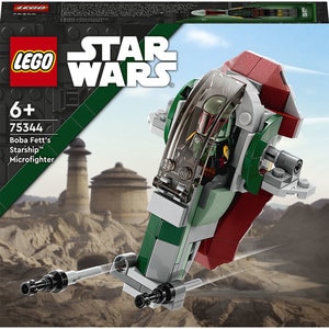 LEGO Star Wars: Micronava de lupta a lui Boba Fett 75344, 6 ani+, 85 piese