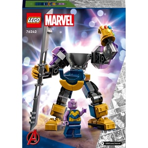 LEGO Marvel: Armura de robot a lui Thanos 76242, 6 ani+, 113 piese