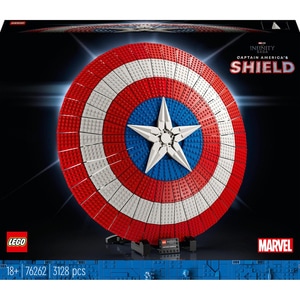LEGO Super Heroes: Scutul lui Captain America 76262, 18 ani+, 3128 piese