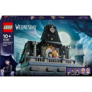 LEGO Wednesday: Dormitorul lui Wednesday si al lui Enid 76781, 10 ani+, 750 piese