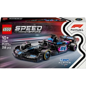 LEGO Speed Champions: Masina de curse BWT Alpine F1 Team A524 77248, 10 ani+, 258 piese