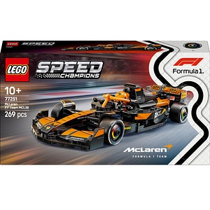 LEGO Speed Champions: Masina de curse McLaren F1 Team MCL38 77251, 10 ani+, 269 piese