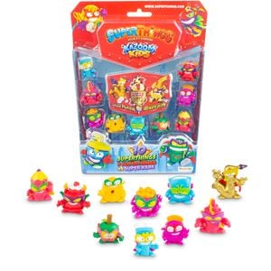 Set 10 figurine SUPERTHINGS Kazoom Kids SZ8005O, 3 ani+, multicolor