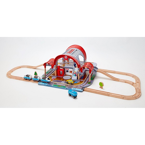 Set HAPE Gara centrala HAPEE3725 3 ani multicolor