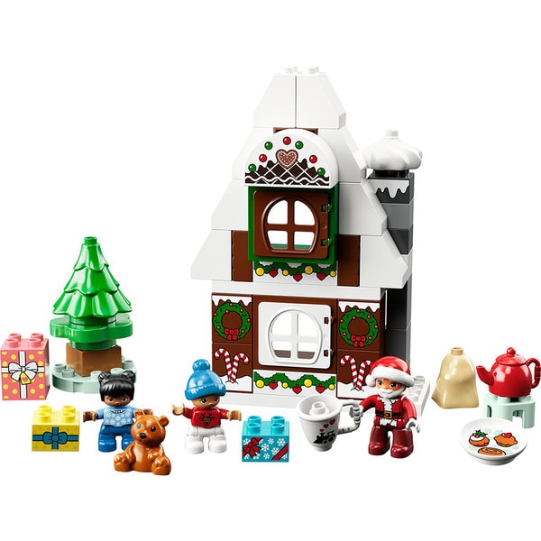 LEGO Marvel: Casa din turta dulce a lui Mos Craciun 10976, 2 ani+, 50 piese