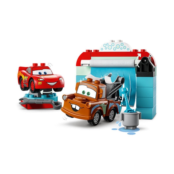 LEGO DUPLO: Distractie la spalatorie Fulger McQueen 10996, 2 ani+, 29 piese
