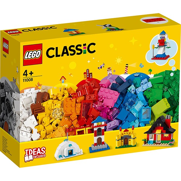 LEGO Classic: Caramizi si case 11008, 4 ani+, 270 piese