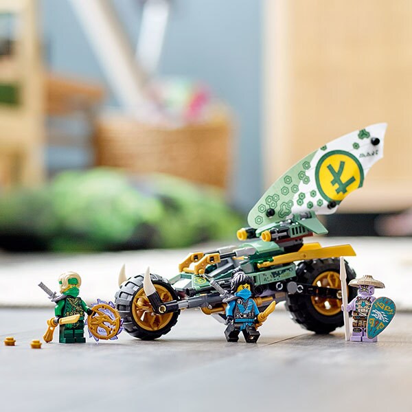 LEGO Ninjago: Motocicleta chopper a lui Lloyd 71745, 7 ani+, 183 piese