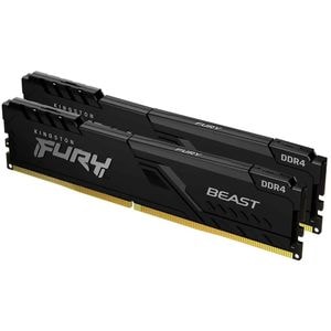 Memorie desktop KINGSTON Fury Beast, 64GB DDR4, 3200MHz, CL16, KF432C16BBK2/64