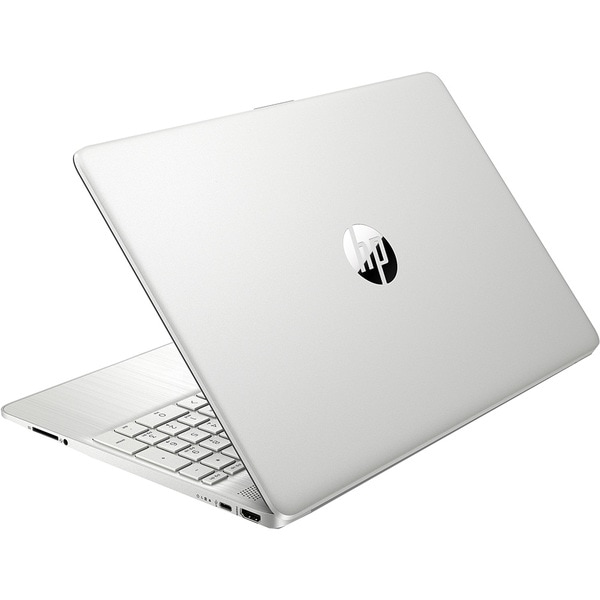 Laptop HP 15s-fq4016nq, Intel Core i5 1155G7 pana la 4.5 GHz, 15.6" HD, 8 GB, SSD 256 GB, Intel Iris Xe, Windows 11 Home, argintiu
