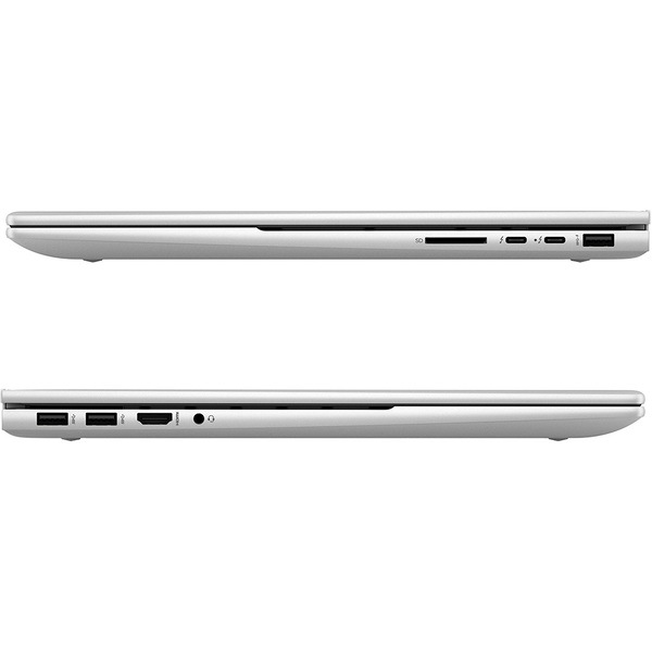 Laptop HP Envy 17-cr0035nn, Intel Core i7-1260P pana la 4.7GHz, 17.3" FHD Touch, 16GB, SSD 512GB, Intel Iris Xe Graphics, Windows 11 Home, argintiu