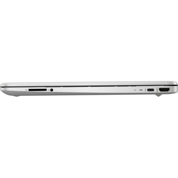Laptop HP 15s-fq5051nq, Intel Core i5-1235U pana la 4.4GHz, 15.6" Full HD, 8GB, SSD 512GB, Intel Iris Xe Graphics, Free DOS, argintiu