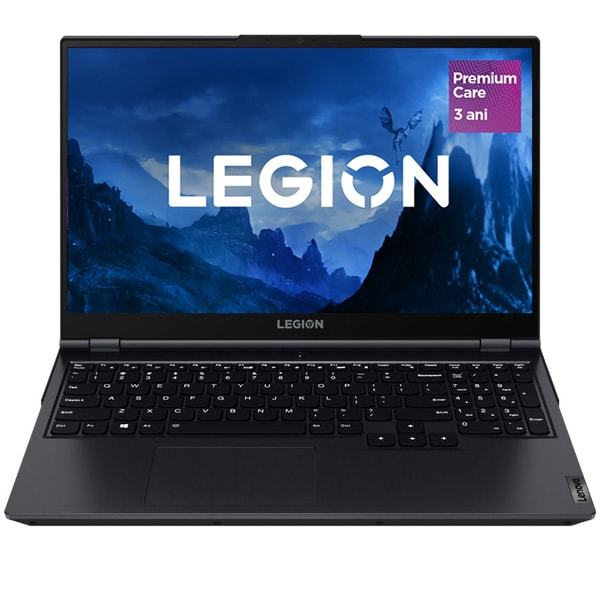 complete ugly minor Laptop Gaming LENOVO Legion 5 15ACH6H, AMD Ryzen 5 5600H pana la 4.2GHz,  15.6" Full