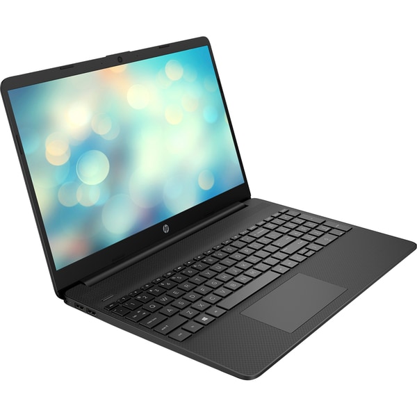 Laptop HP 15s-fq5038nq, Intel Core i3-1215U pana la 4.4GHz, 15.6" FHD, 8GB, SSD 512GB, Intel UHD Graphics, Free DOS, negru