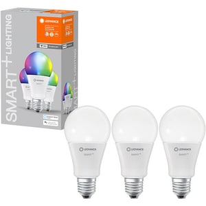 Set 3 becuri LED Smart LEDVANCE Classic 100, E27, 14W, 1521lm, Wi-Fi, RGB