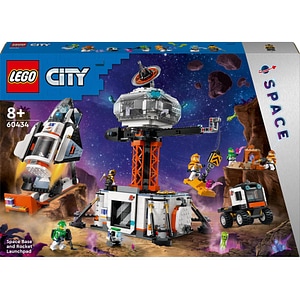 LEGO City: Baza spatiala si platforma de lansare a rachetei 60434, 8 ani+, 1422 piese
