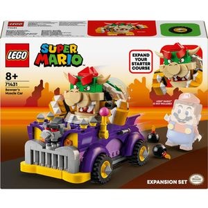 LEGO Super Mario: Set de extindere - Masina fortoasa a lui Bowser 71431, 8 ani+, 458 piese