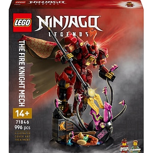 LEGO Ninjago: Robotul cavaler al focului 71846, 14 ani+, 996 piese