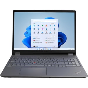 Laptop LENOVO ThinkPad P16 Gen 1, Intel Core i7-12850HX pana la 4.8GHz, 16" WQXGA, 32GB, SSD 1TB, NVIDIA GeForce RTX A4500 16GB, Windows 11 Pro, Storm Grey
