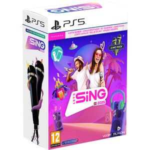 Joc Let's Sing 2025 2 Mic Bundle PS5