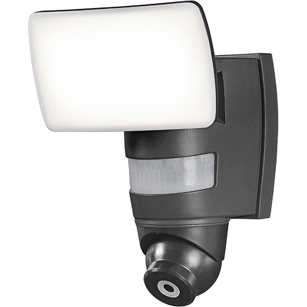 sweater Bud menu Camera supraveghere Wireless exterior LEDVANCE FLOOD Camera, Full HD 1080p,  Proiector LED, gri inchis