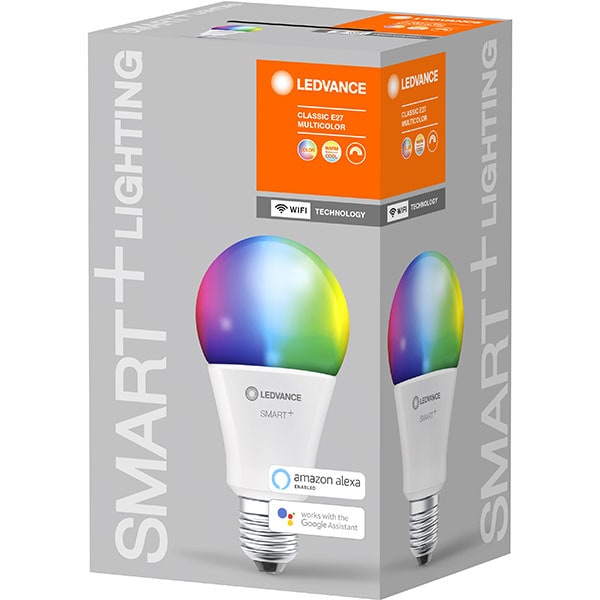 Bec LED Smart LEDVANCE Classic 100, E27, 14W, 1521lm, Wi-Fi, RGB