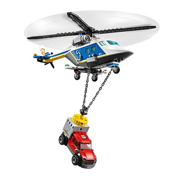 LEGO City: Urmarire cu elicopterul politiei 60243, 5 ani+, 212 piese