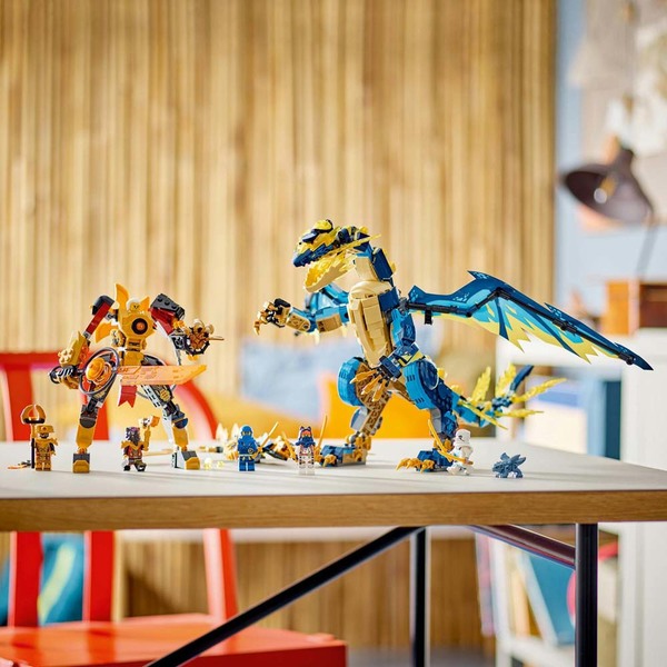 LEGO Ninjago: Dragonul stihie vs. robotul imparatesei 71796, 9 ani+, 1038  piese