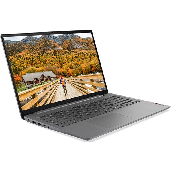 Laptop LENOVO IdeaPad 3 15ALC6, AMD Ryzen 5 5500U pana la 4GHz, 15.6" Full HD, 16GB, SSD 512GB, AMD Radeon Graphics, Free Dos, Arctic Grey