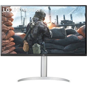 Monitor gaming LED VA LG 32UP550N-W, 31.5", 4K UHD, 60Hz, AMD Freesync, negru