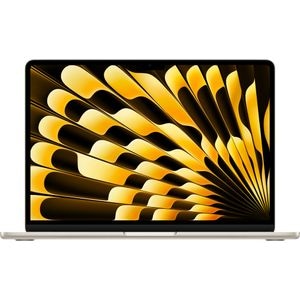 Laptop APPLE MacBook Air 13 mc8j4ro/a, Apple M3, 13.6" Retina Display, 16GB, SSD 256GB, 8-core GPU, macOS Sequoia, Starlight, Tastatura layout INT