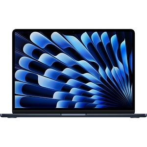 Laptop APPLE MacBook Air 13 mw123ro/a, Apple M4, 13.6" Retina Display, 16GB, SSD 256GB, 8-core GPU, macOS Sequoia, Midnight, Tastatura layout INT, Manual RO
