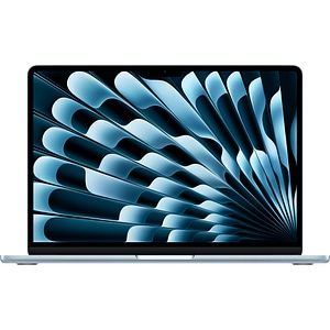 Laptop APPLE MacBook Air 13 mc6t4ro/a, Apple M4, 13.6" Retina Display, 16GB, SSD 256GB, 8-core GPU, macOS Sequoia, Sky Blue, Tastatura layout INT, Manual RO