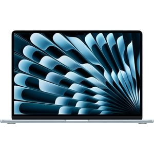 Laptop APPLE MacBook Air 15 mc7c4ro/a, Apple M4, 15.3" Retina Display, 16GB, SSD 512GB, 10-core GPU, macOS Sequoia, Sky Blue, Tastatura layout INT, Manual RO