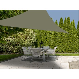 Copertina terasa AMBIANCE Triangle M, poliester, 300 x 300 cm, verde
