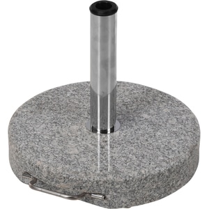 Suport umbrela KI, granit, 45 x 7.4 cm, gri deschis