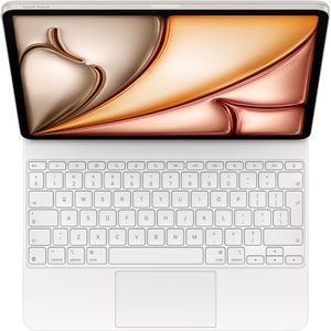 Tastatura APPLE Magic Keyboard pentru iPad Air 13" (M3), iPad Air 13" (M2), Layout INT EN, MDFW4Z/A, White