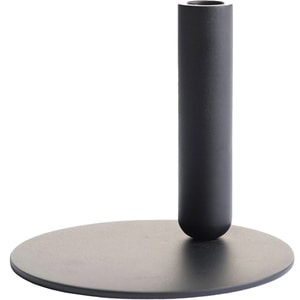 Suport lumanare Creo Tall, 17.7 x 15.2 cm, negru